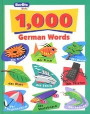 Tapa de Berlitz 1,000 German Words (Berlitz Kids: 1000 Words)