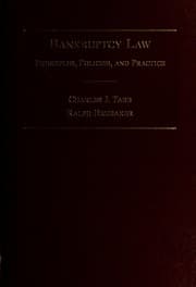 Tapa de Bankruptcy law
