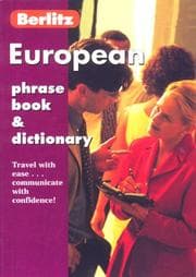 Tapa de European phrase book & dictionary