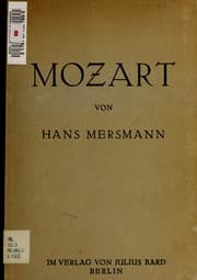 Tapa de Mozart