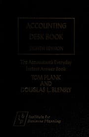 Tapa de Accounting desk book