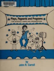 Tapa de Plays, pageants and programs
