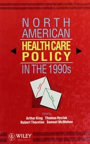 Tapa de North American health care policy in the 1990s