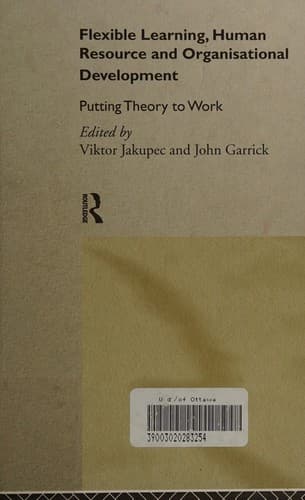 Tapa de Flexible learning, human resource, and organisational development