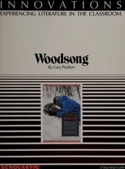 Tapa de A Lesson plan book for Woodsong (Innovations, experiencing literature in the classroom)