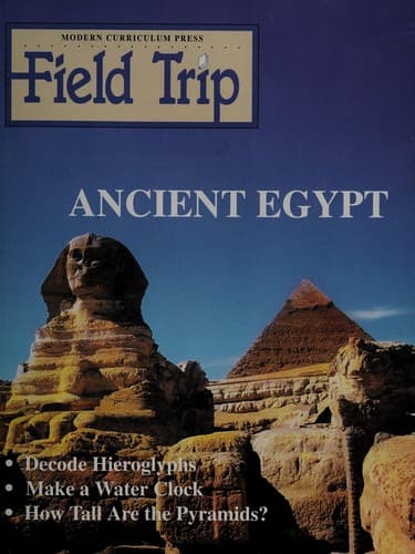 Tapa de Ancient Egypt Field Trip Magazines