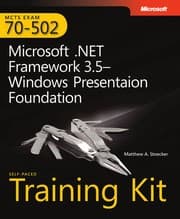 Tapa de MCTS self-paced training kit (Exam 70-502)