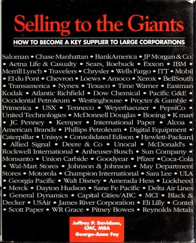 Tapa de Selling to the giants