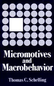Tapa de Micromotives and macrobehaviour