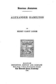 Tapa de Alexander Hamilton