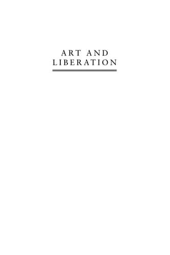 Tapa de Art and liberation