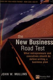 Tapa de The new business road test