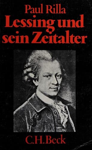 Tapa de Lessing und sein Zeitalter.