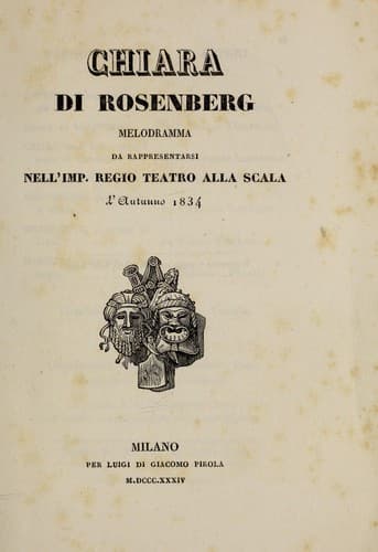 Tapa de Chiara di Rosenberg