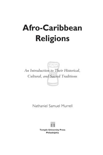 Tapa de Afro-Caribbean religions