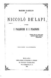 Tapa de Niccolò de'Lapi: ovvero, I Palleschi e i Piagnoni
