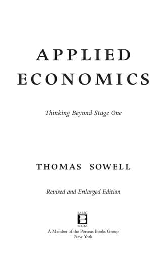 Tapa de Applied economics