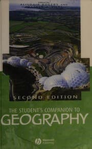 Tapa de The Student's companion to geography