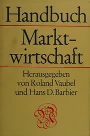 Tapa de Handbuch Marktwirtschaft