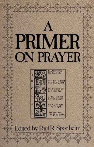 Tapa de A Primer on prayer