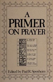 Tapa de A Primer on prayer
