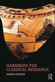 Tapa de Handbook for classical research