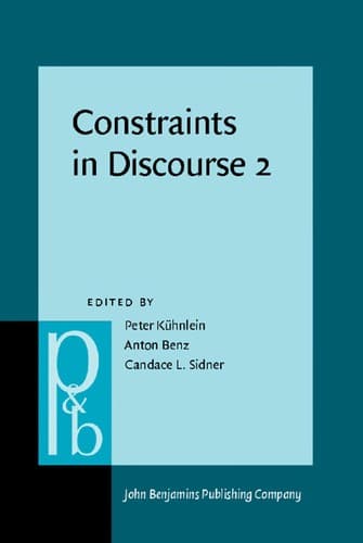Tapa de Constraints in discourse 2