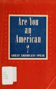 Tapa de Great Americans speak