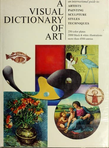 Tapa de A Visual dictionary of art