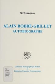 Tapa de Alain Robbe-Grillet