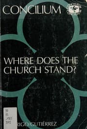 Tapa de Where does the church stand?