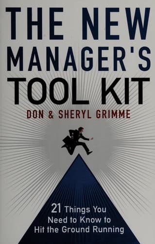 Tapa de The new manager's tool kit
