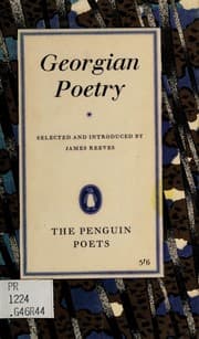 Tapa de Georgian poetry