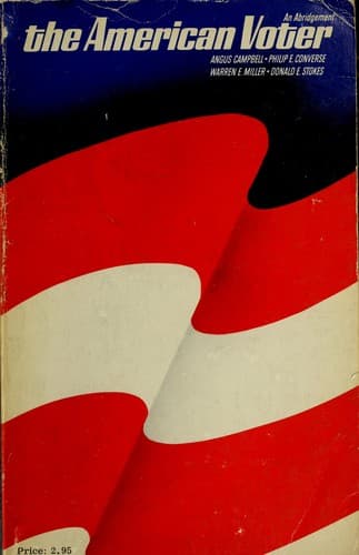 Tapa de The American voter
