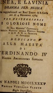 Tapa de Enea e Lavinia