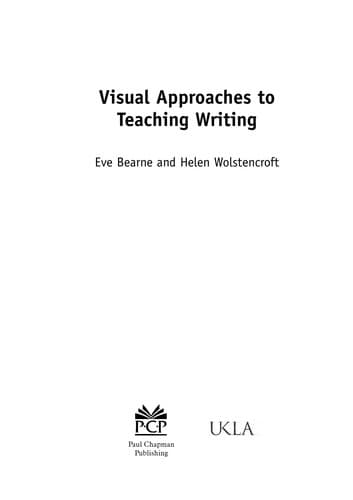 Tapa de Visual approaches to teaching writing