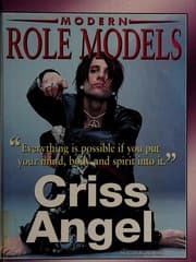 Tapa de Criss Angel