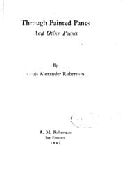 Tapa de Through Painted Panes: And Other Poems