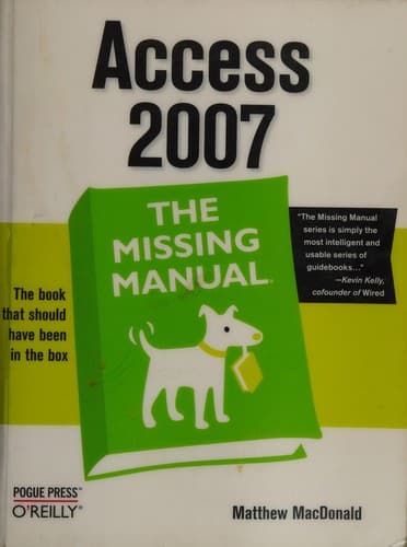 Tapa de Access 2007