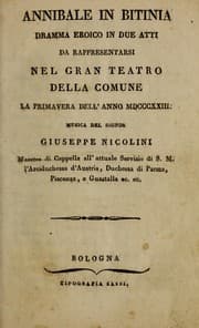 Tapa de Annibale in Bitinia