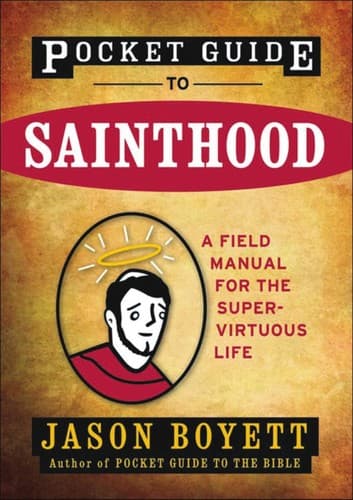 Tapa de Pocket guide to sainthood