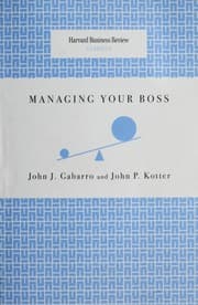 Tapa de Managing your boss