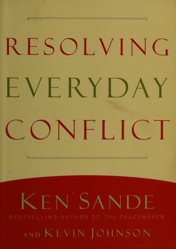 Tapa de Resolving everyday conflict