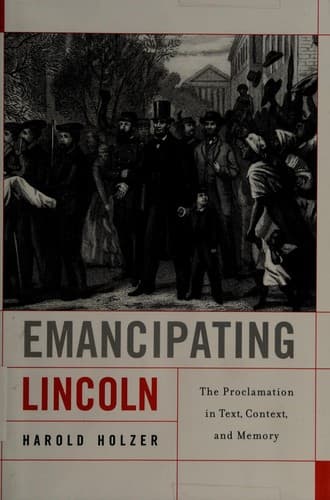 Tapa de Emancipating Lincoln