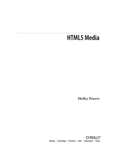 Tapa de HTML5 Media