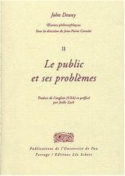 Tapa de Le public et ses problemes