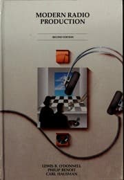 Tapa de Modern radio production