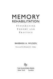 Tapa de Memory rehabilitation