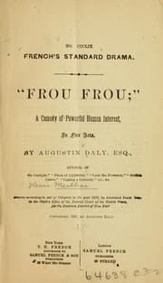 Tapa de "Frou frou"