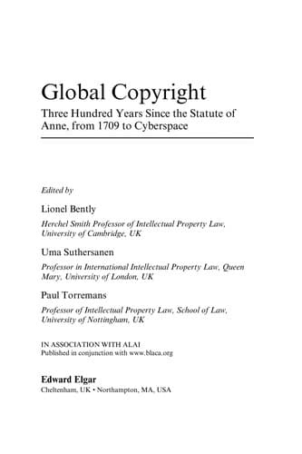Tapa de Global copyright